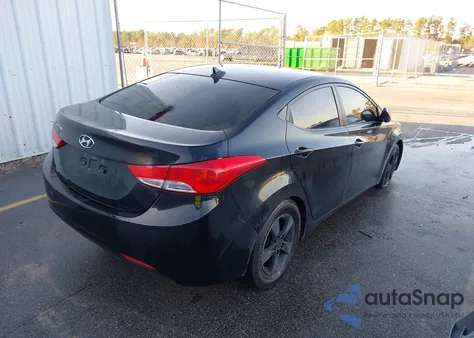 2012 Hyundai Elantra Gls from USA, damaged, VIN 5NPDH4AE4CH078087